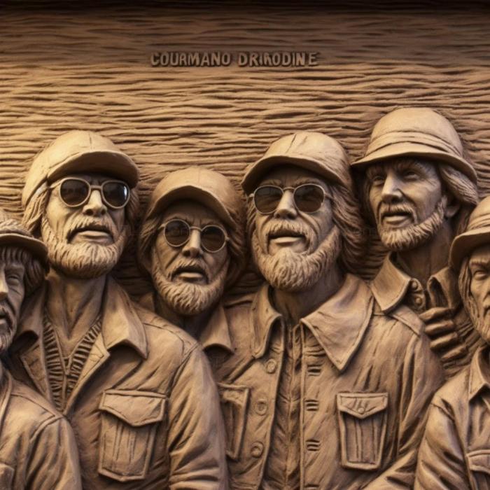 Famous (The Beach Boys 1, 3DFMS_8372) 3D models for cnc